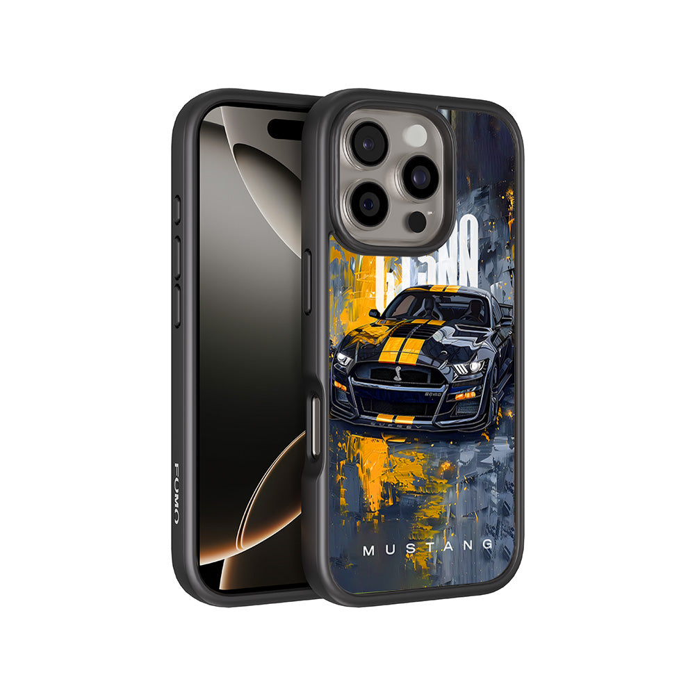 Ford Mustang GT500 3D Skin with Shockguard Armour Magsafe Case for Apple iPhone 16 Pro Max