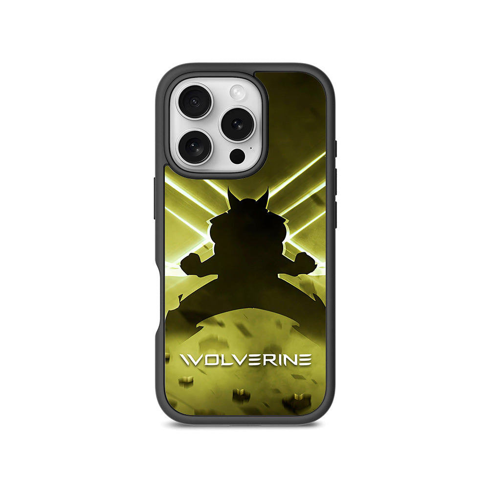 The Wolverine Comic 3D Skin with Shockguard Armour Magsafe Case for Apple iPhone 16 Pro
