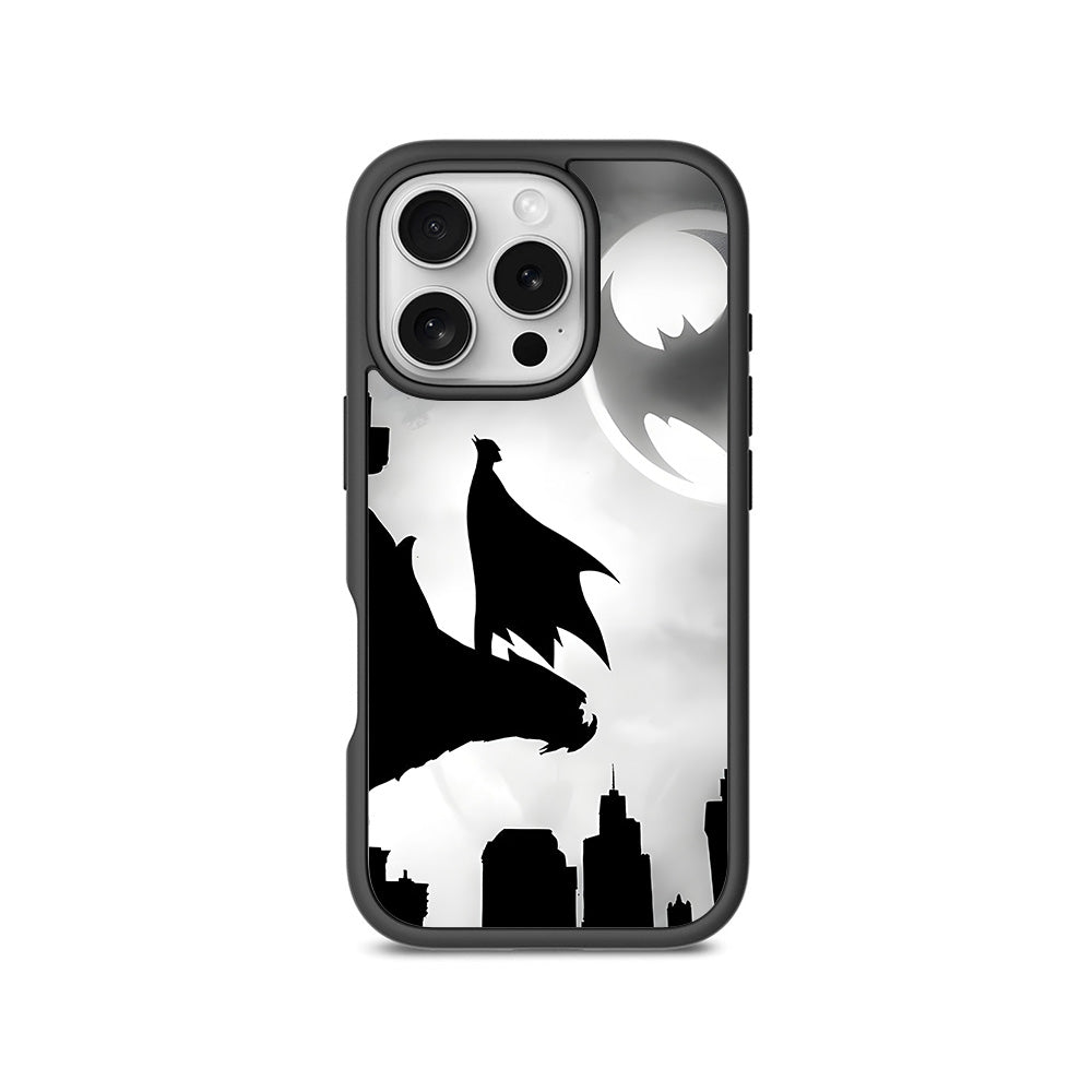 Gotham Hero 3D Skin with Shockguard Armour Magsafe Case for Apple iPhone 16 Pro