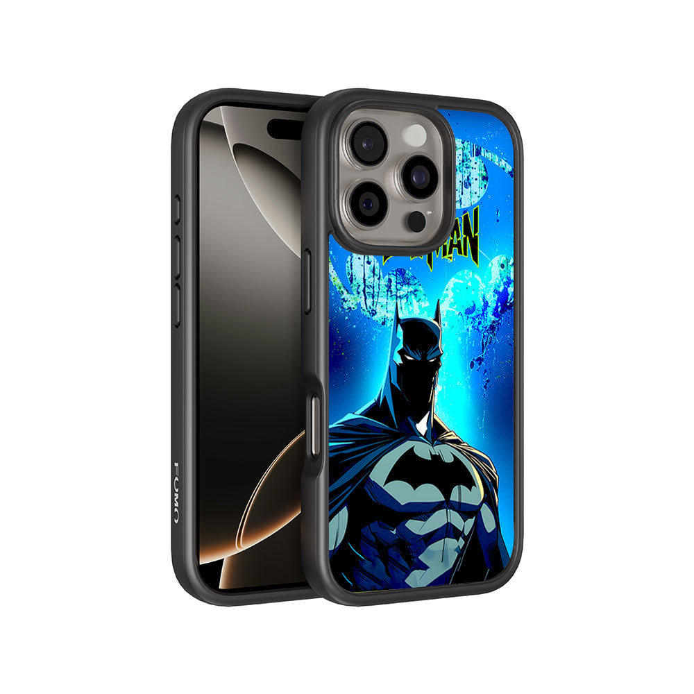 Batman Dark Knight Bright Style Comics 3D Skin with Shockguard Armour Magsafe Case for Apple iPhone 16 Pro Max