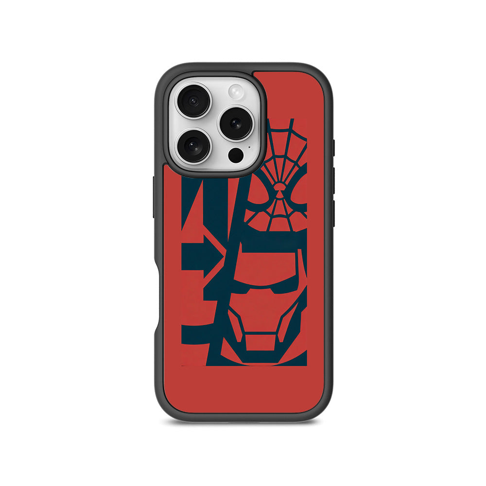 Marvel Trio 3D Skin with Shockguard Armour Magsafe Case for Apple iPhone 16 Pro