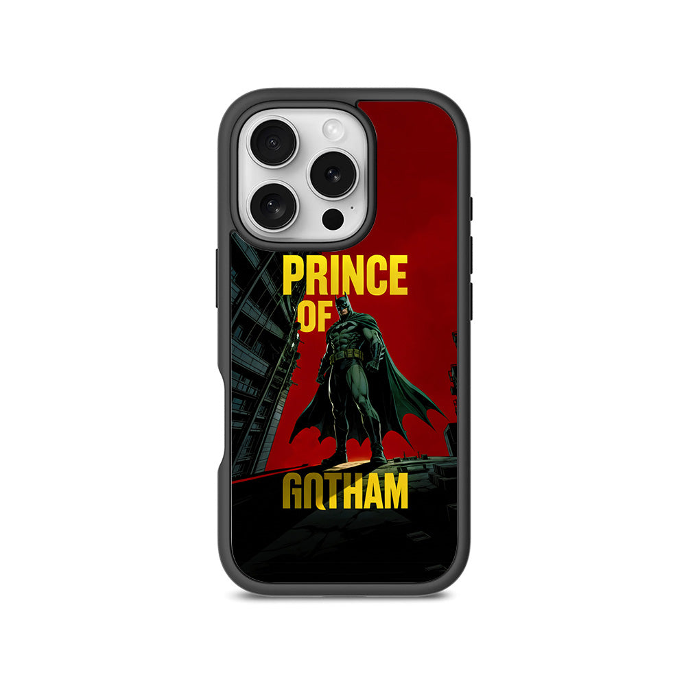 Prince of Gotham 3D Skin with Shockguard Armour Magsafe Case for Apple iPhone 16 Pro