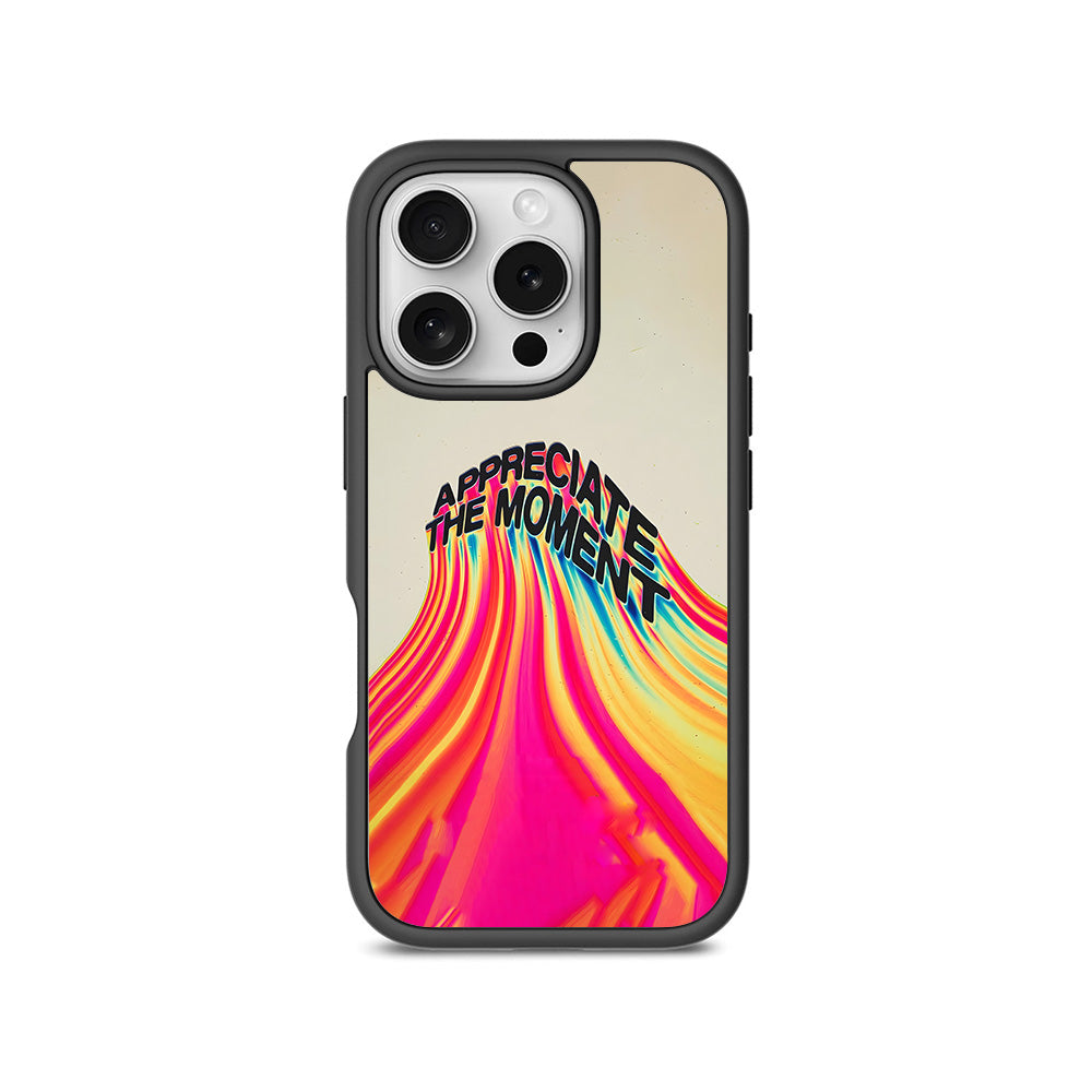 Appreciate the Moment 3D Skin with Shockguard Armour Magsafe Case for Apple iPhone 16 Pro
