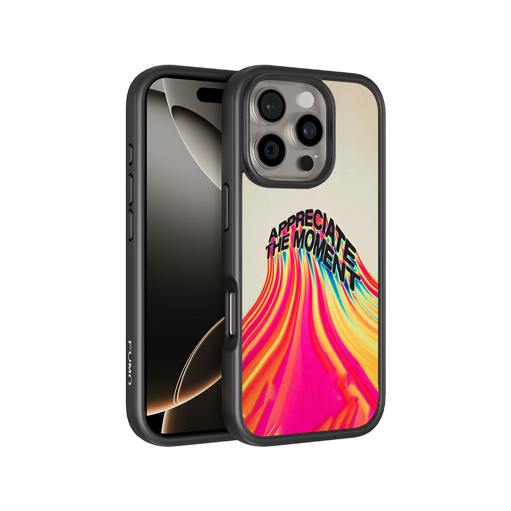 Appreciate the Moment 3D Skin with Shockguard Armour Magsafe Case for Apple iPhone 16 Pro