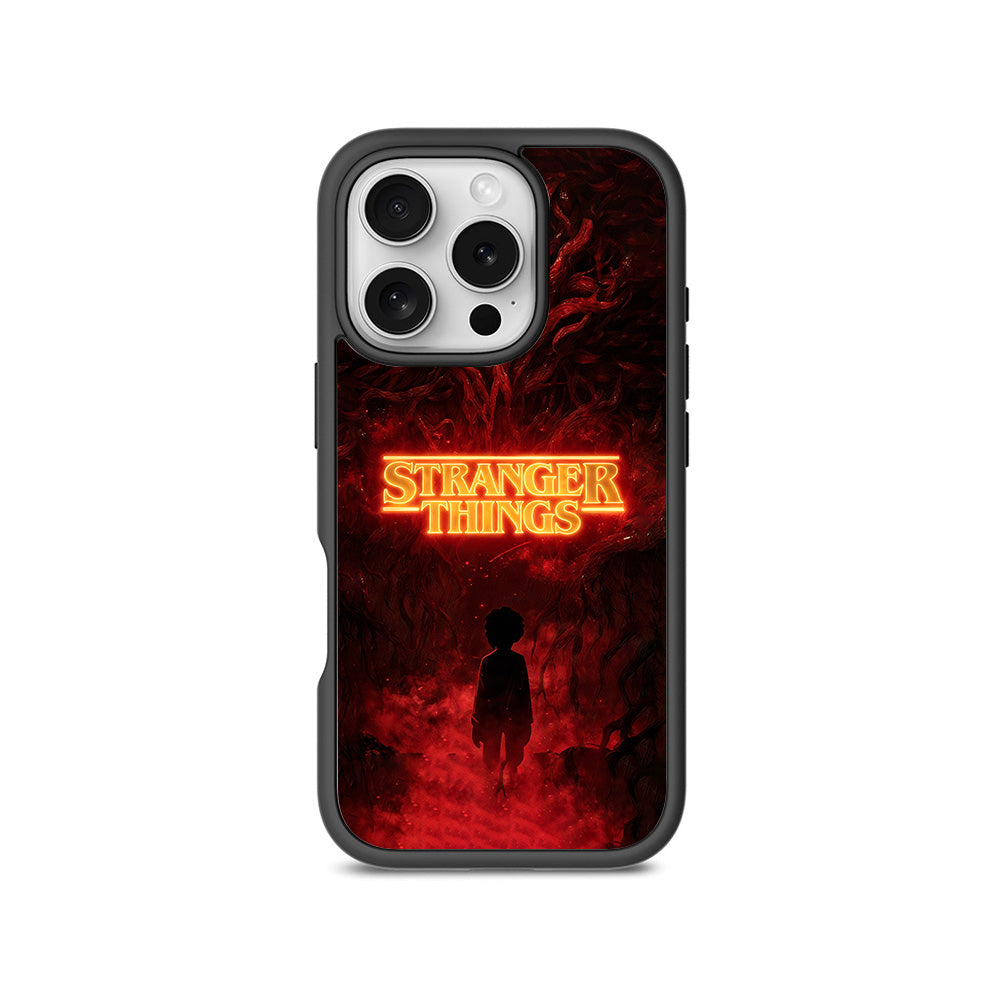 Stranger Things 3D Skin with Shockguard Armour Magsafe Case for Apple iPhone 16 Pro