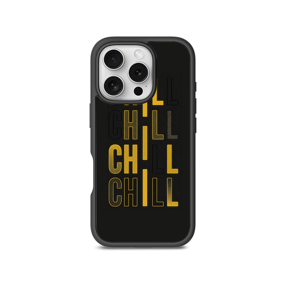 Chill Mode On 3D Skin with Shockguard Armour Magsafe Case for Apple iPhone 16 Pro