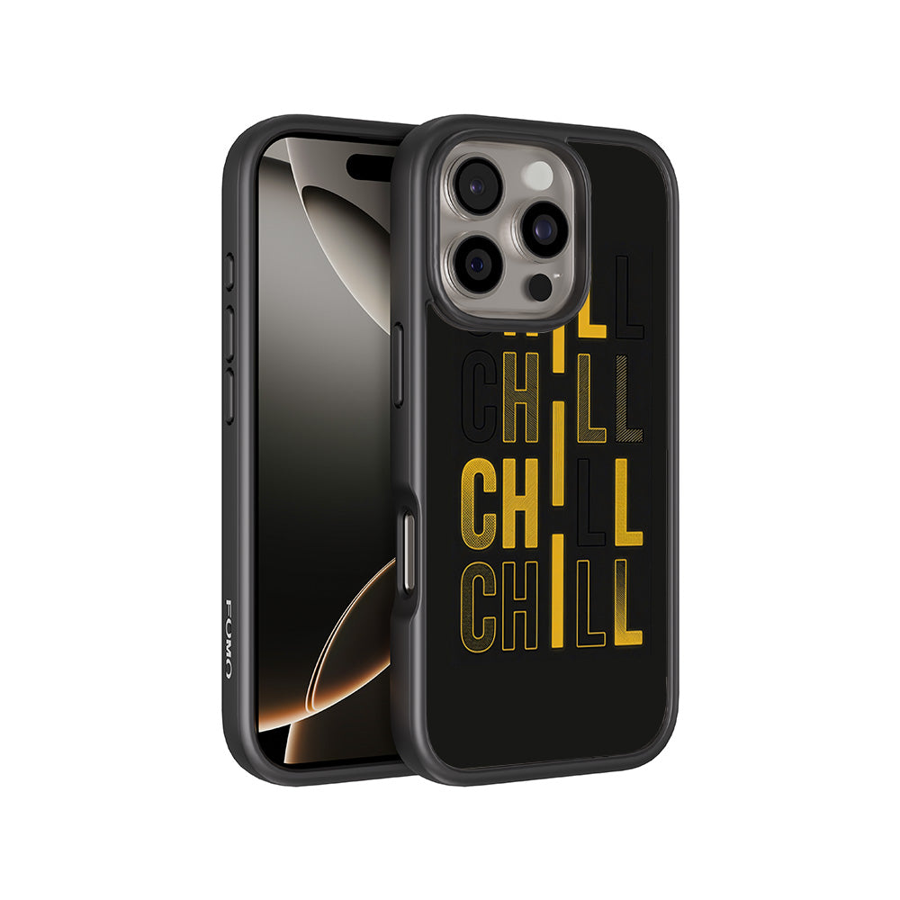 Chill Mode On 3D Skin with Shockguard Armour Magsafe Case for Apple iPhone 16 Pro