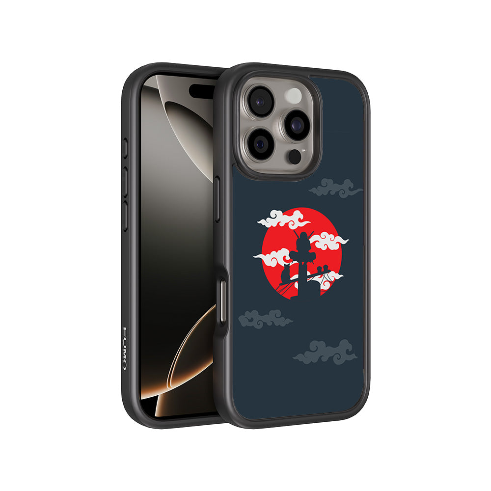 Itachi Uchiha Anime 3D Skin with Shockguard Armour Magsafe Case for Apple iPhone 16 Pro