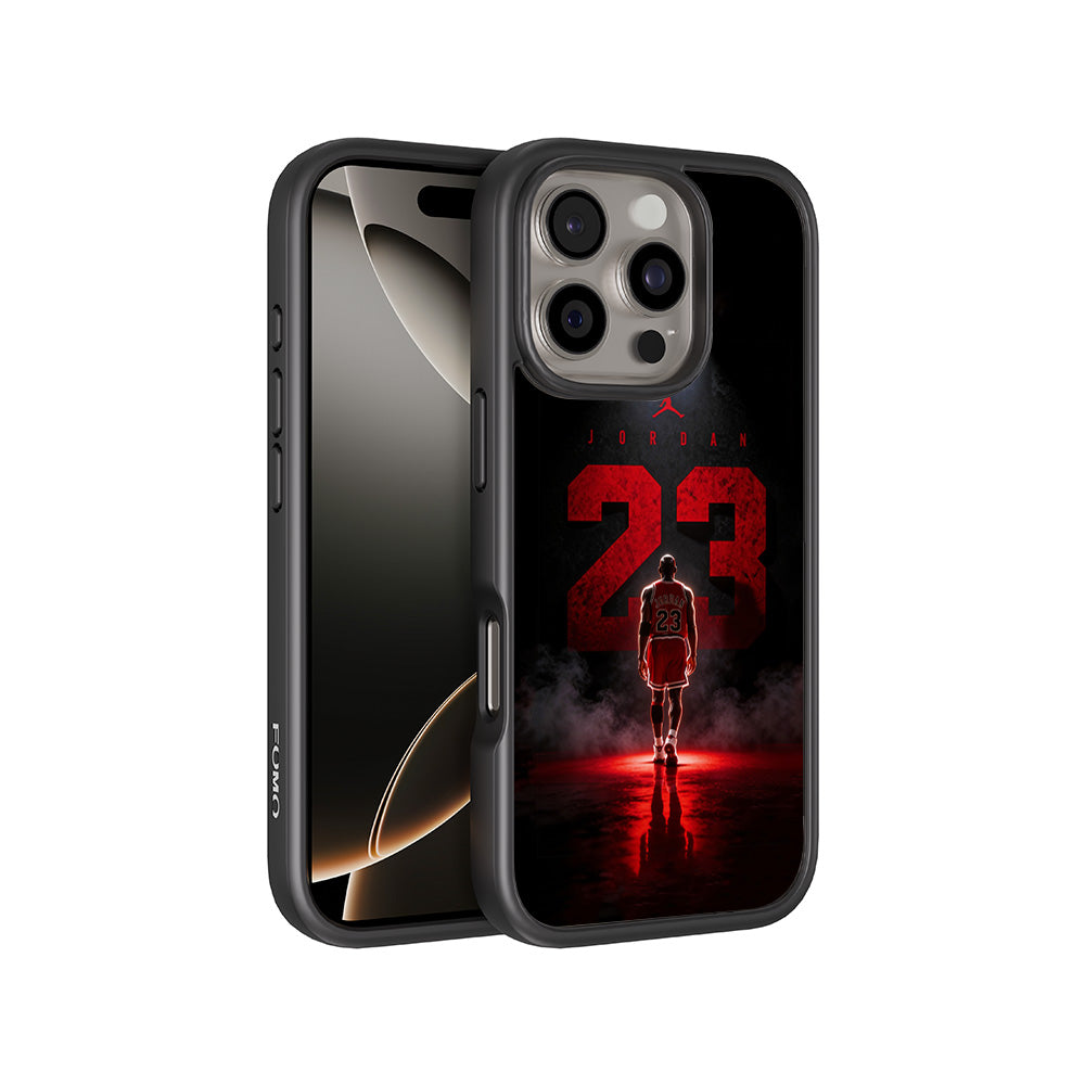 Michael Jordan Legacy Sports 3D Skin with Shockguard Armour Magsafe Case for Apple iPhone 16 Pro Max