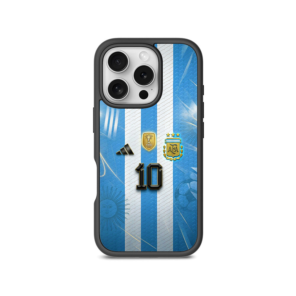 AFA 10 Champion Sports 3D Skin with Shockguard Armour Magsafe Case for Apple iPhone 16 Pro