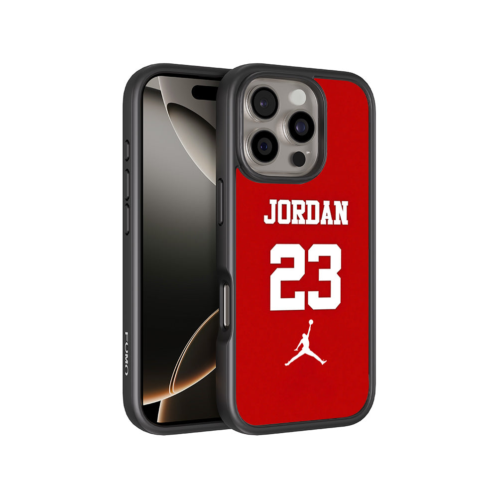 Jordan 23 3D Skin with Shockguard Armour Magsafe Case for Apple iPhone 16 Pro