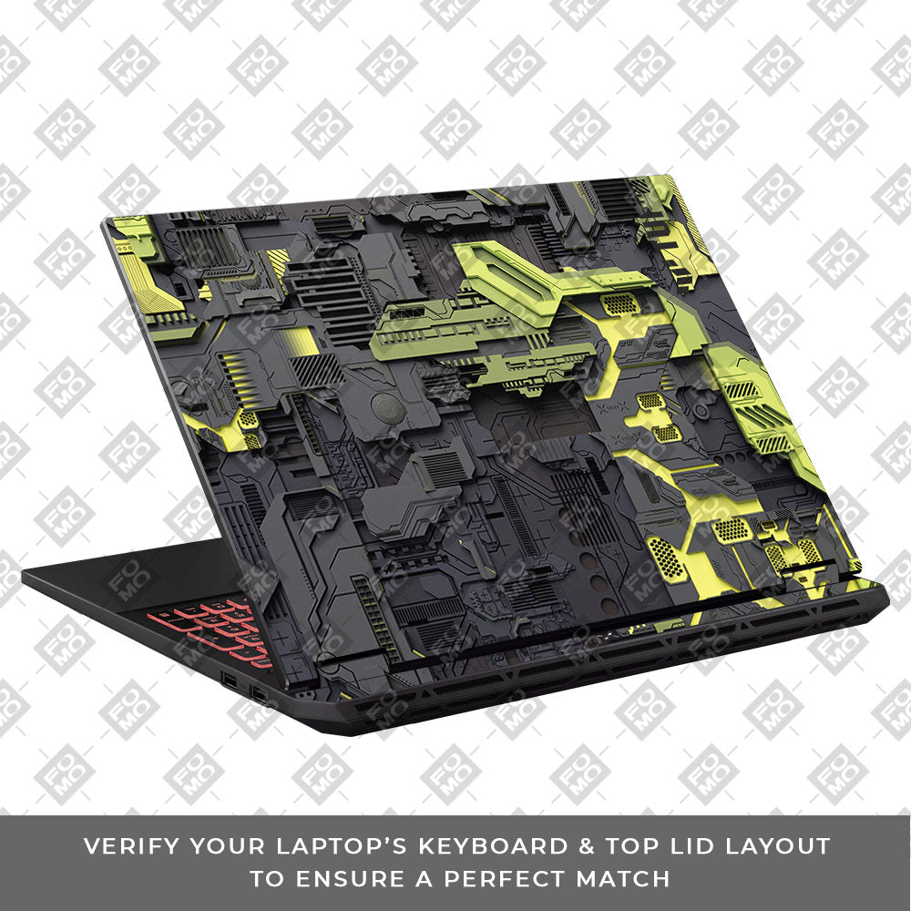 Techie Design Asus TUF Gaming A16 2025 Laptop Skin