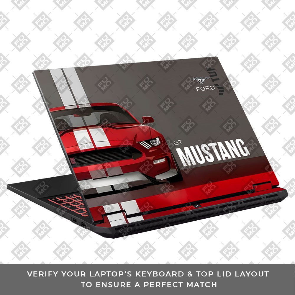 Ford GT Mustang Asus TUF Gaming A16 2025 Laptop Skin