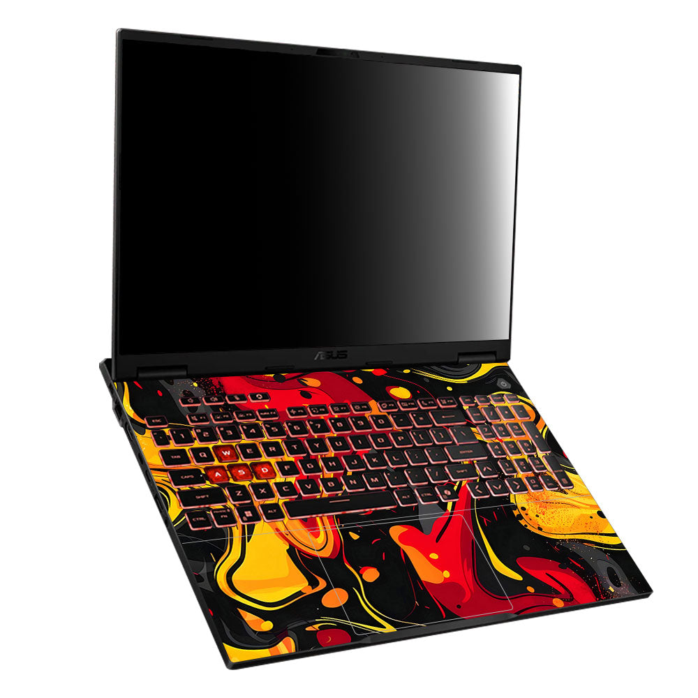 Lava Burst Asus TUF Gaming A16 2025 Laptop Skin