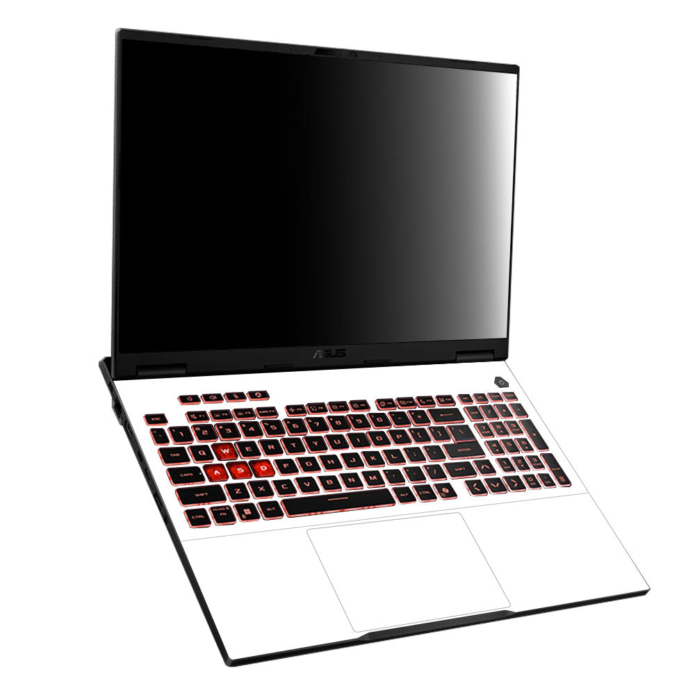 Textured White Asus TUF Gaming A16 2025 Laptop Skin