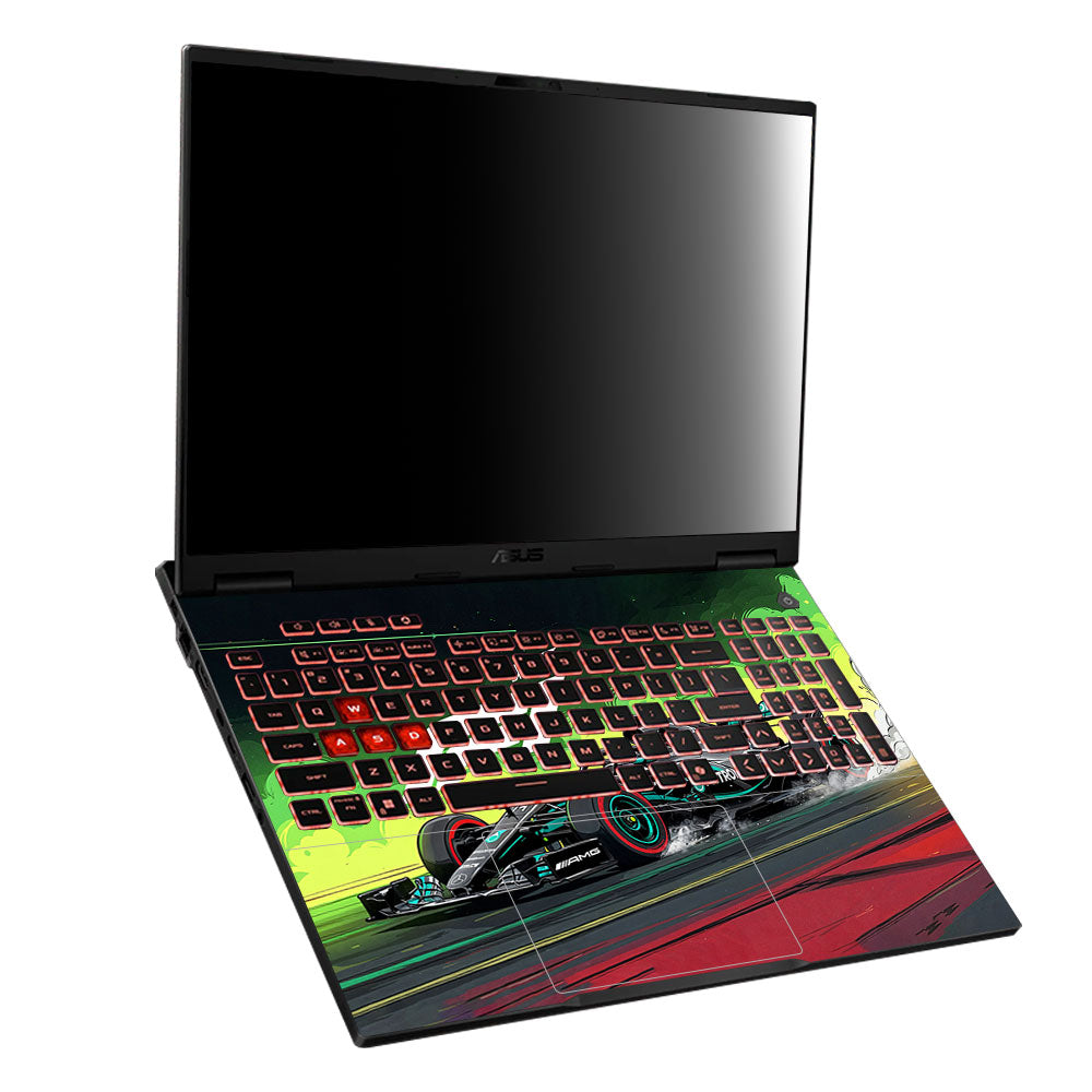 W15 F1 Red Bull x AMG Velocity Asus TUF Gaming A16 2025 3D Laptop Skin