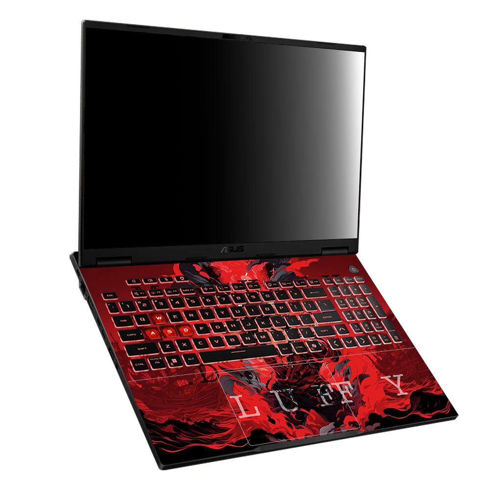 Red King Luffy Asus TUF Gaming A16 2025 Laptop Skin