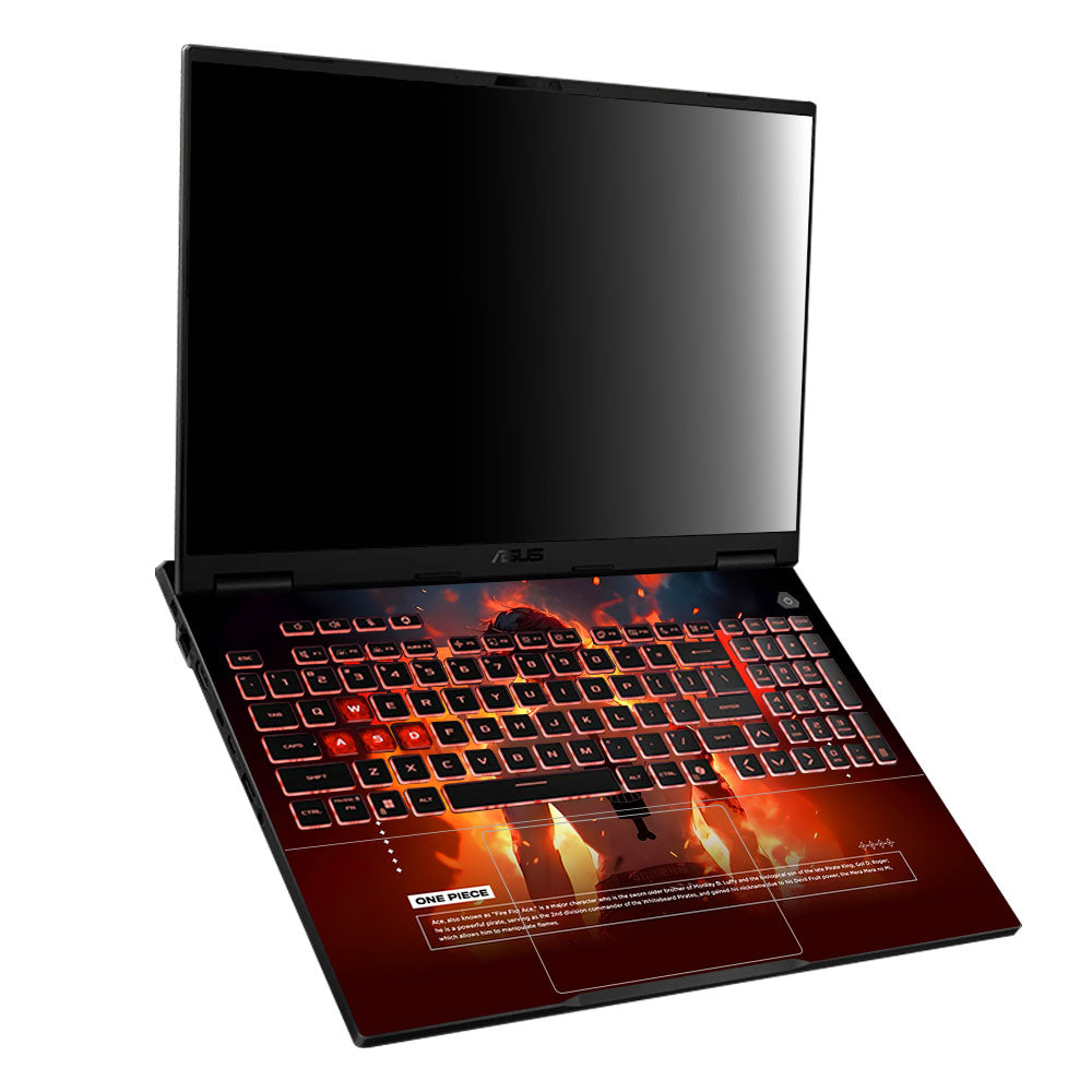 Fire Fist Ace Asus TUF Gaming A16 2025 Laptop Skin