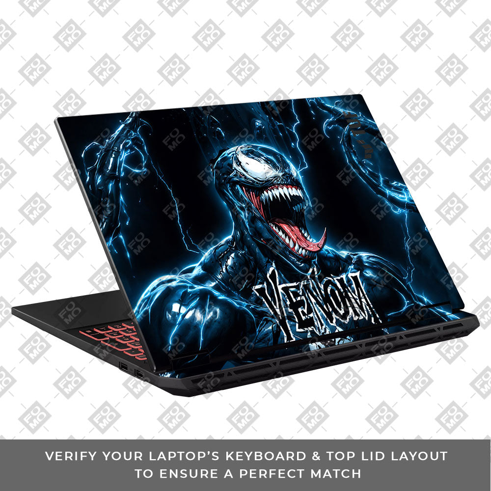Venom Unchained Asus TUF Gaming A16 2025 Laptop Skin