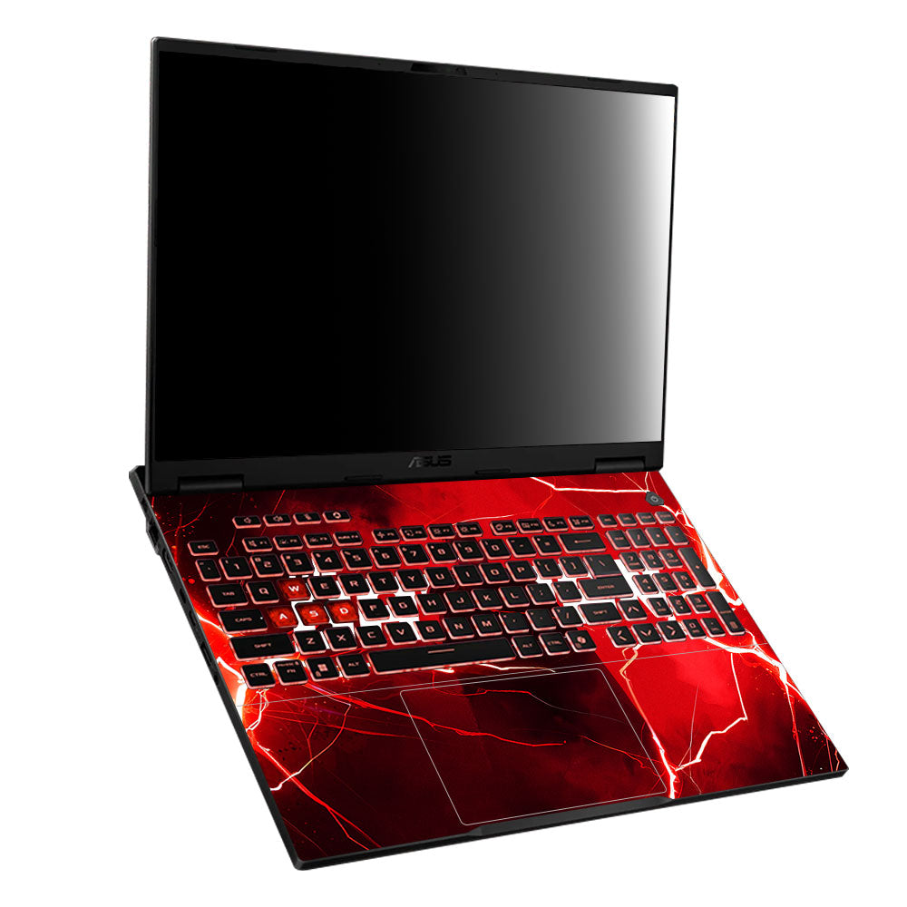Red Rage Batman Asus TUF Gaming A16 2025 Laptop Skin