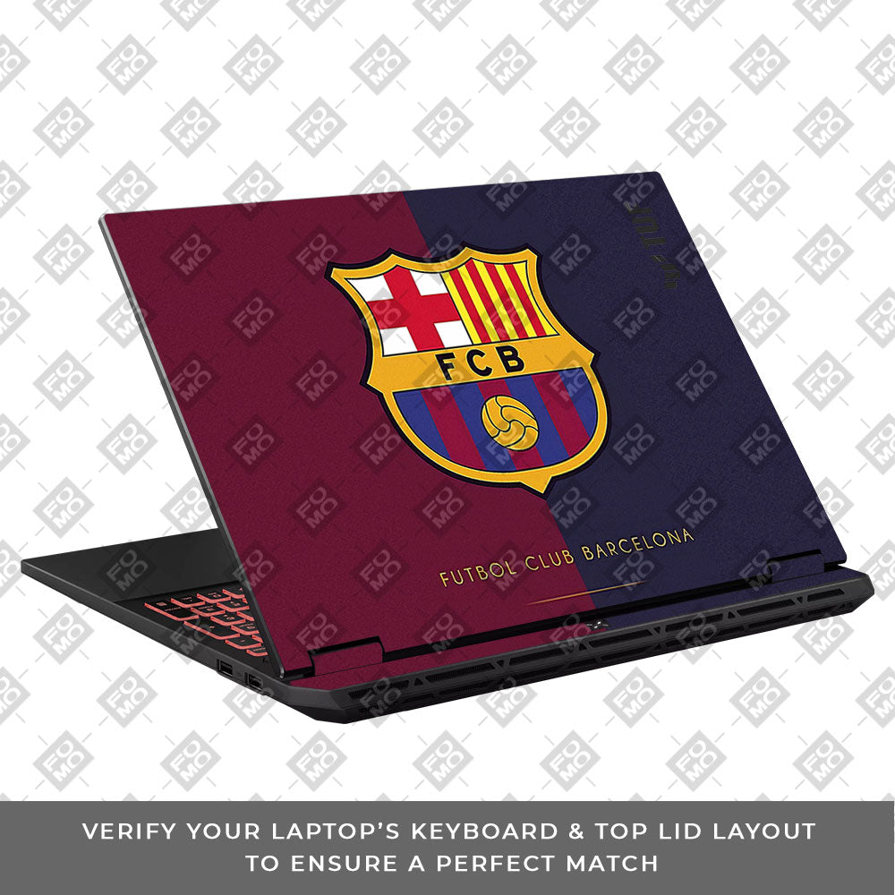Catalan Pride Barcelona Legacy Asus TUF Gaming A16 2025 Laptop Skin