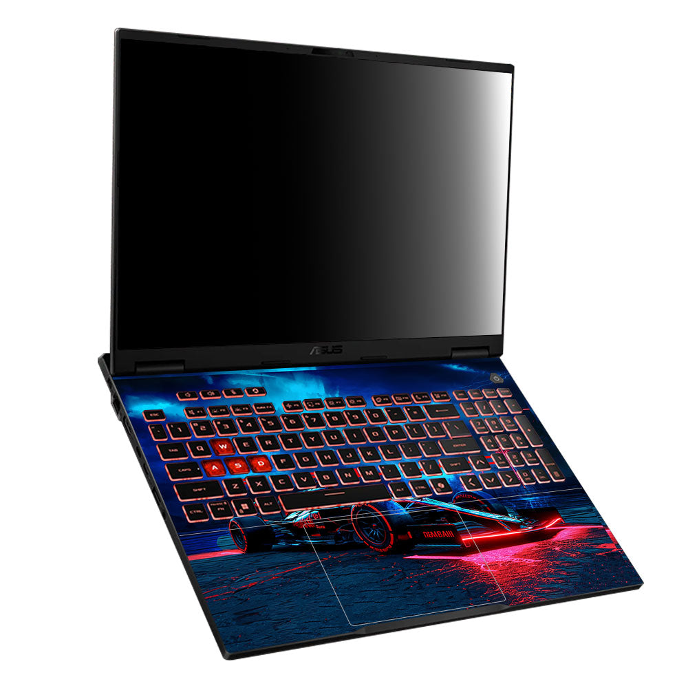 Fututristic Formula 1 Asus TUF Gaming A16 2025 Laptop Skin