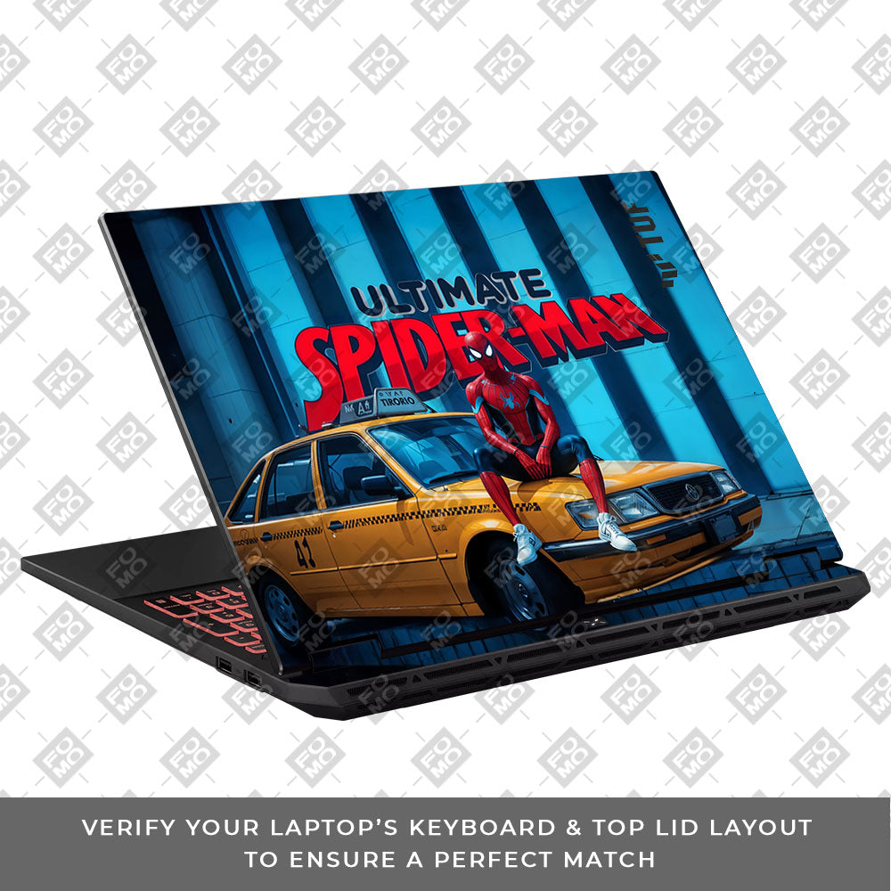 Urban Spiderman Asus TUF Gaming A16 2025 Laptop Skin