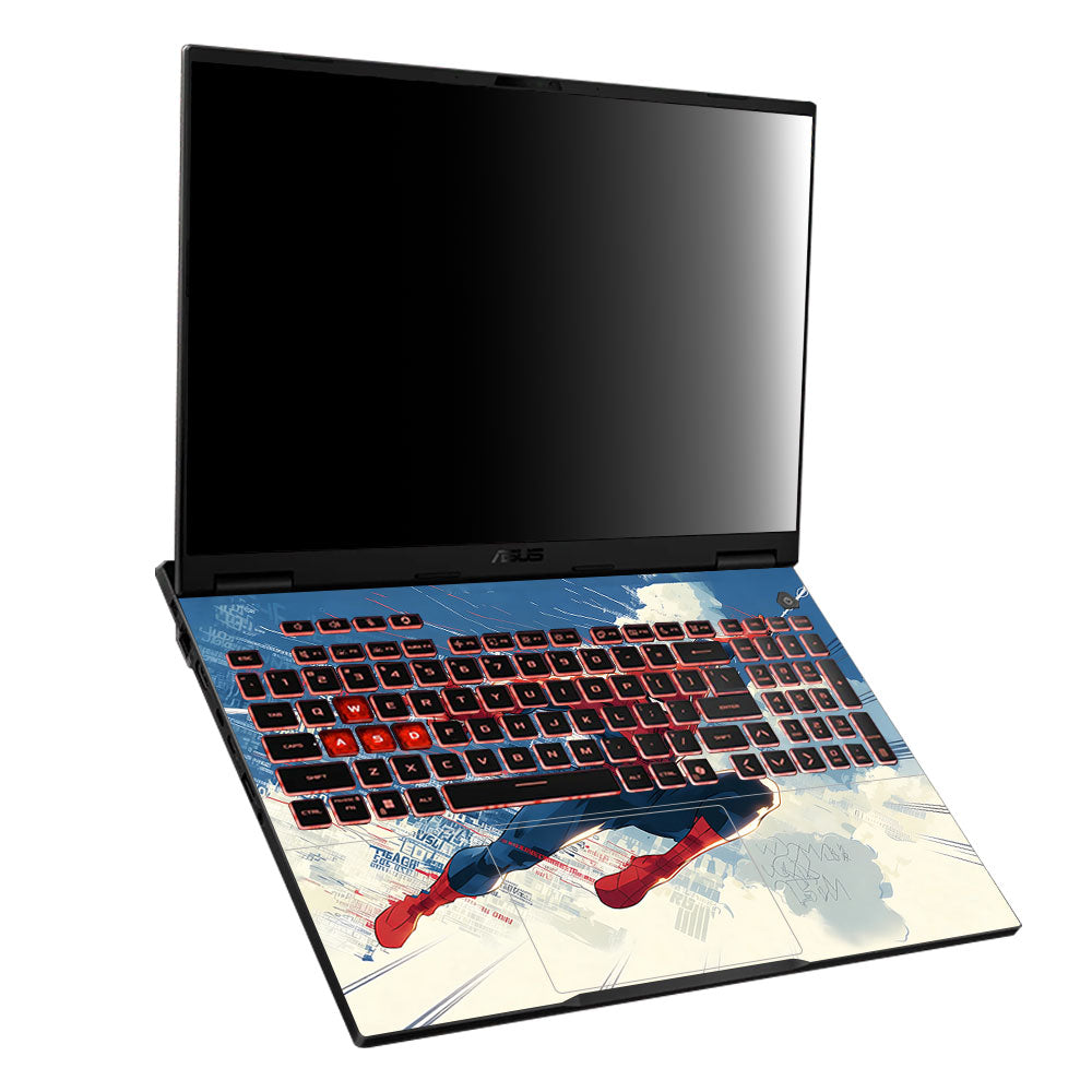 Spiderman Velocity Asus TUF Gaming A16 2025 Laptop Skin