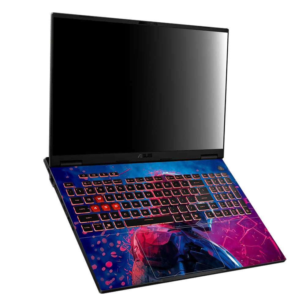 Iron Man Neon Tech Asus TUF Gaming A16 2025 Laptop Skin