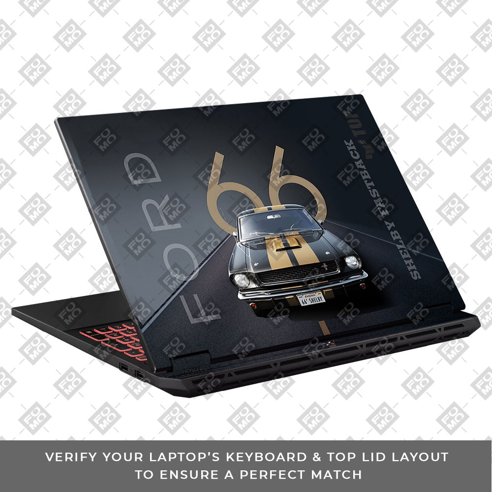 Shelby Mustang GT350H Asus TUF Gaming A16 2025 Laptop Skin