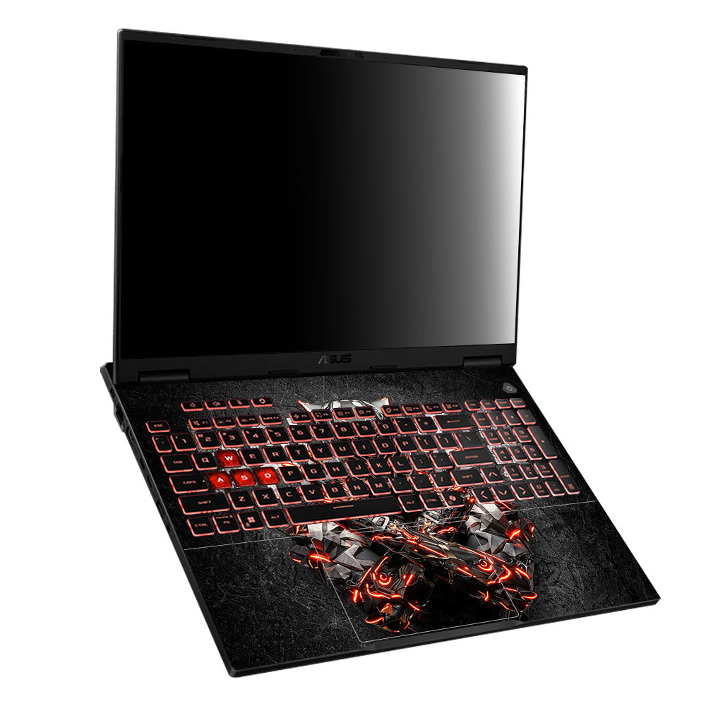 Black Panther Glowing Fury Asus TUF Gaming A16 2025 Laptop Skin