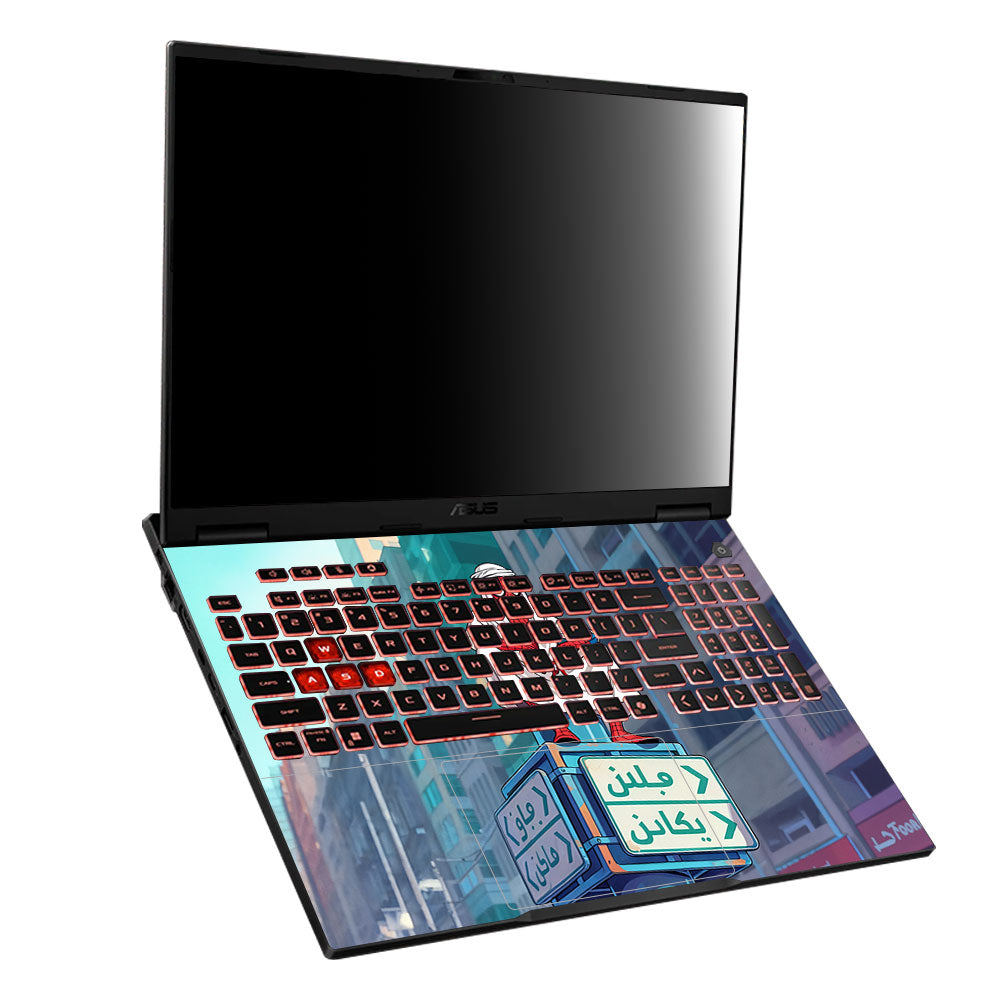Arabian Spider Man Asus TUF Gaming A16 2025 Laptop Skin