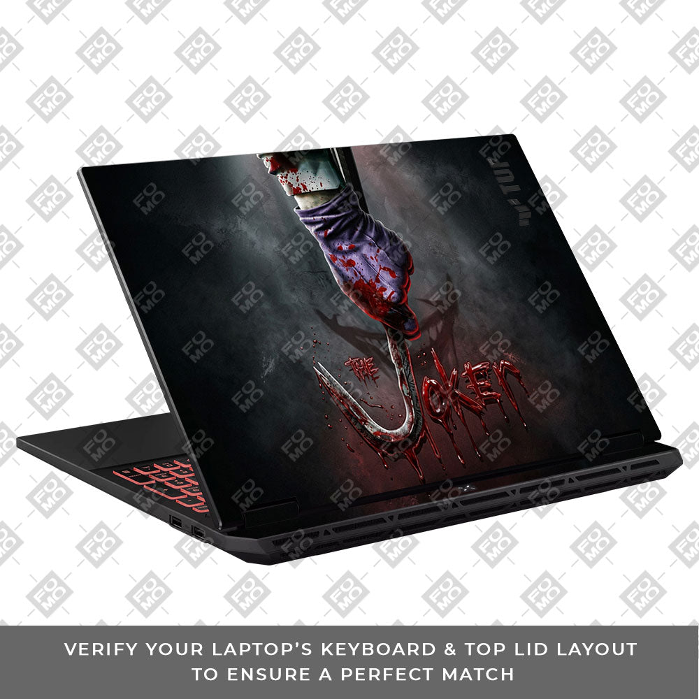 Bloodline of Joker Asus TUF Gaming A16 2025 Laptop Skin