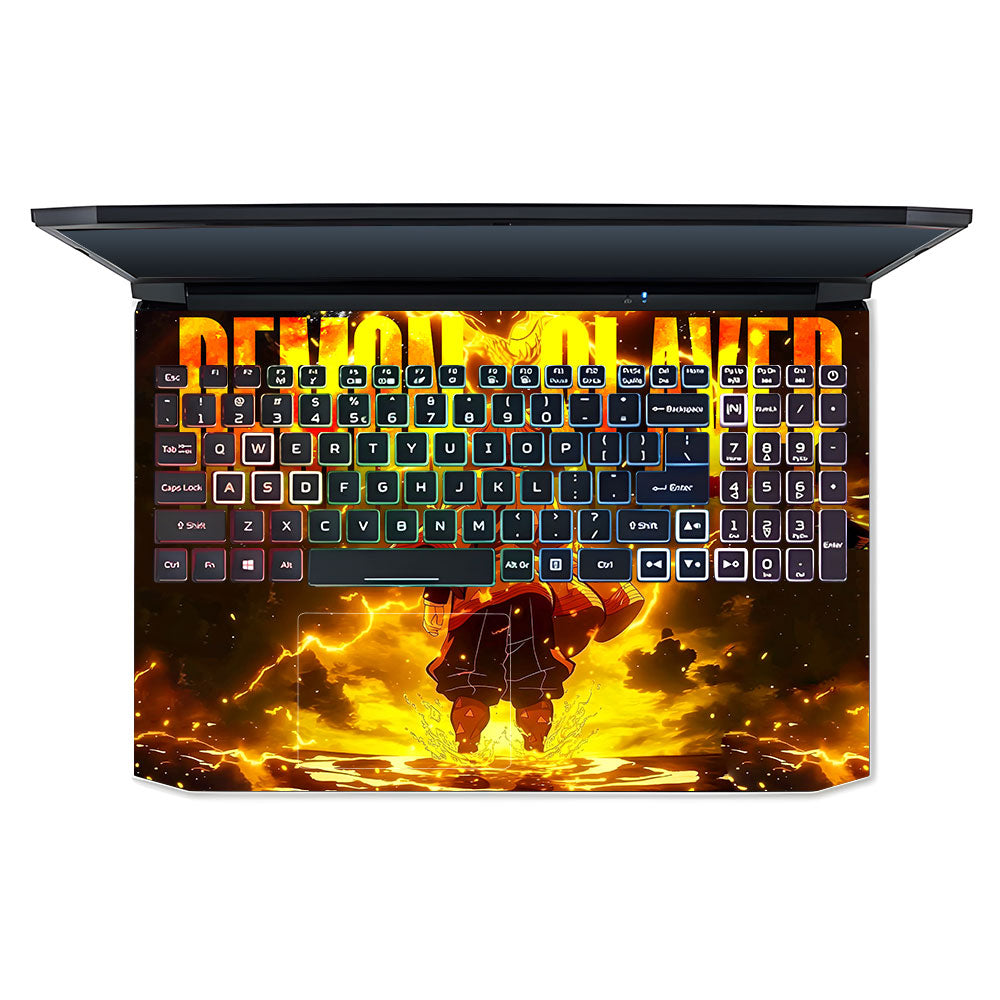 Zenitsu Lightning Strike Acer Nitro 5 AN515 44, 56 Laptop Skin