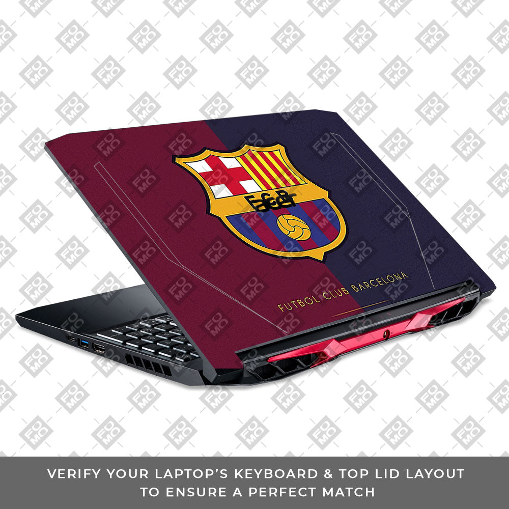 Catalan Pride Barcelona Legacy Acer Nitro 5 AN515 44, 56 Laptop Skin