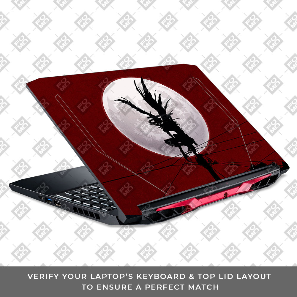 Death Note Ryuk Shinigami Acer Nitro 5 AN515 44, 56 Laptop Skin