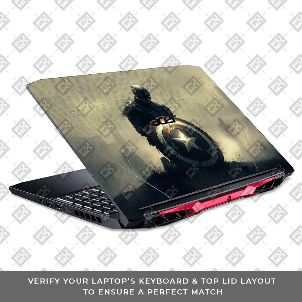 Captain's Valor Acer Nitro 5 AN515 44, 56 Laptop Skin