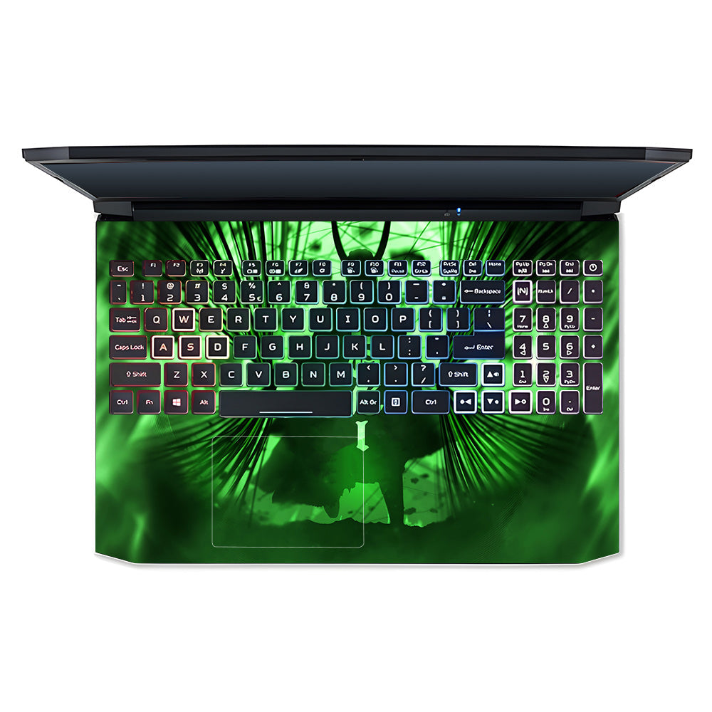 Loki's Green Aura Acer Nitro 5 AN515 44, 56 Laptop Skin