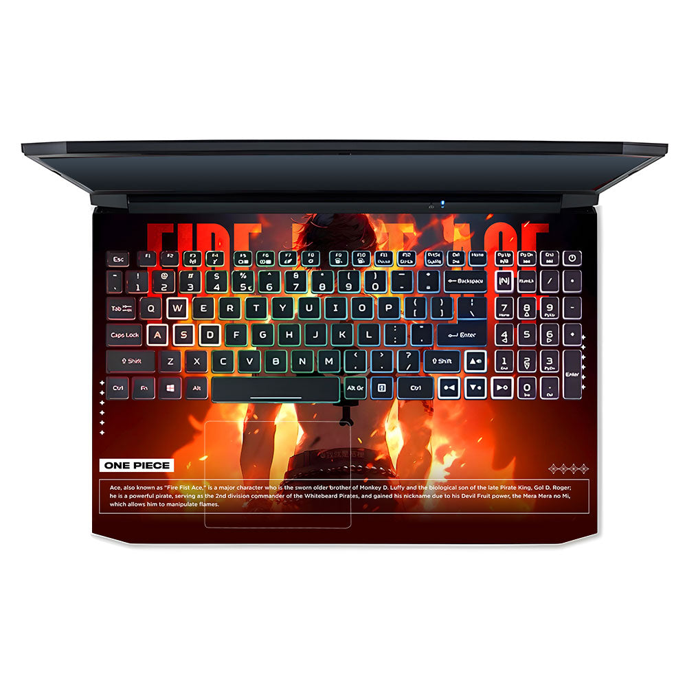 Fire Fist Ace Acer Nitro 5 AN515 45, 55, 57 Laptop Skin