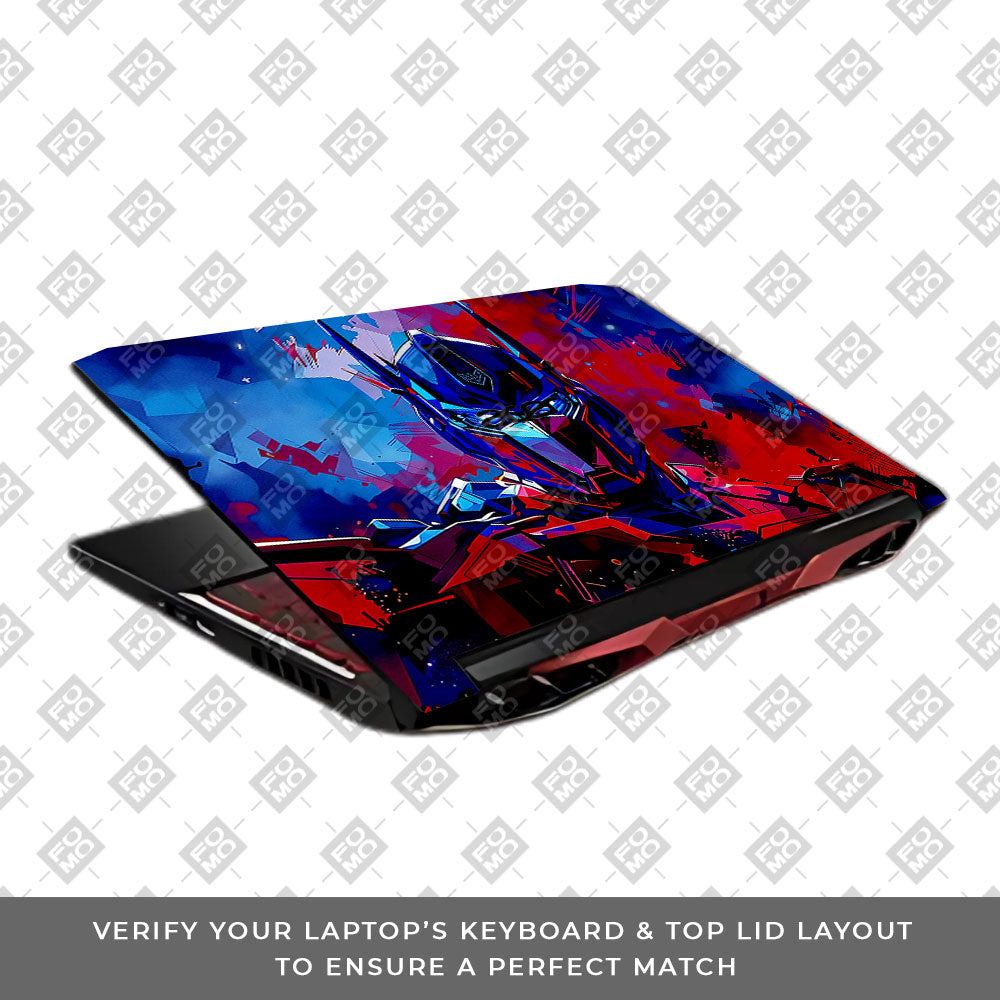 Optimus Prime Transformer Acer Nitro 5 AN515 45, 55, 57 Laptop Skin