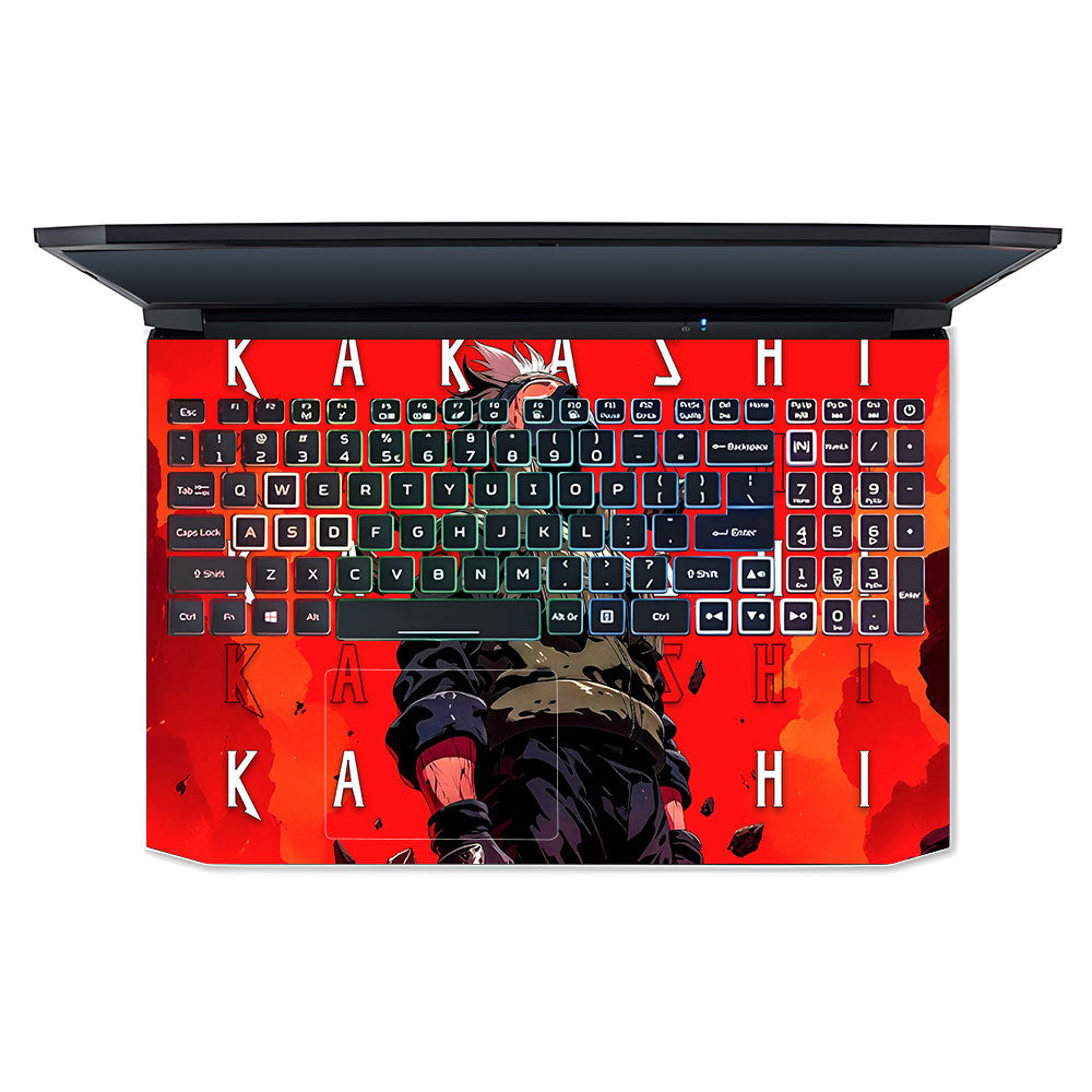 Kakashi Hatake Inferno Acer Nitro 5 AN515 45, 55, 57 Laptop Skin