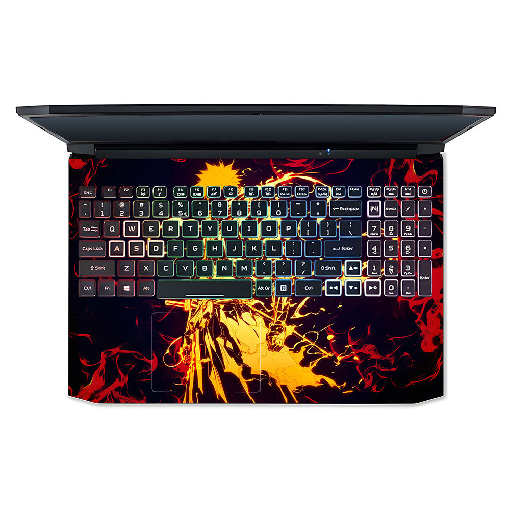 Bleach Ichigo Bankai Form Acer Nitro 5 AN515 45, 55, 57 Laptop Skin