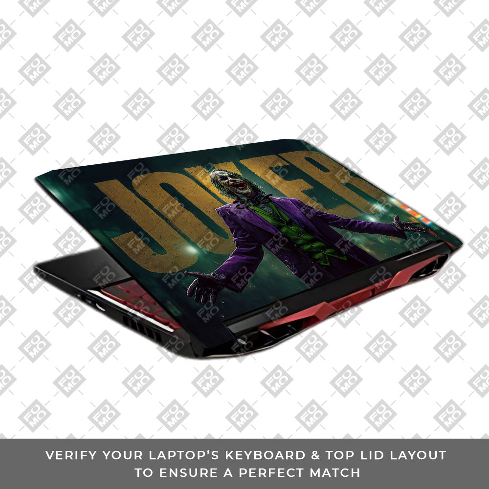 The Joker Chaos Acer Nitro 5 AN515 45, 55, 57 Laptop Skin
