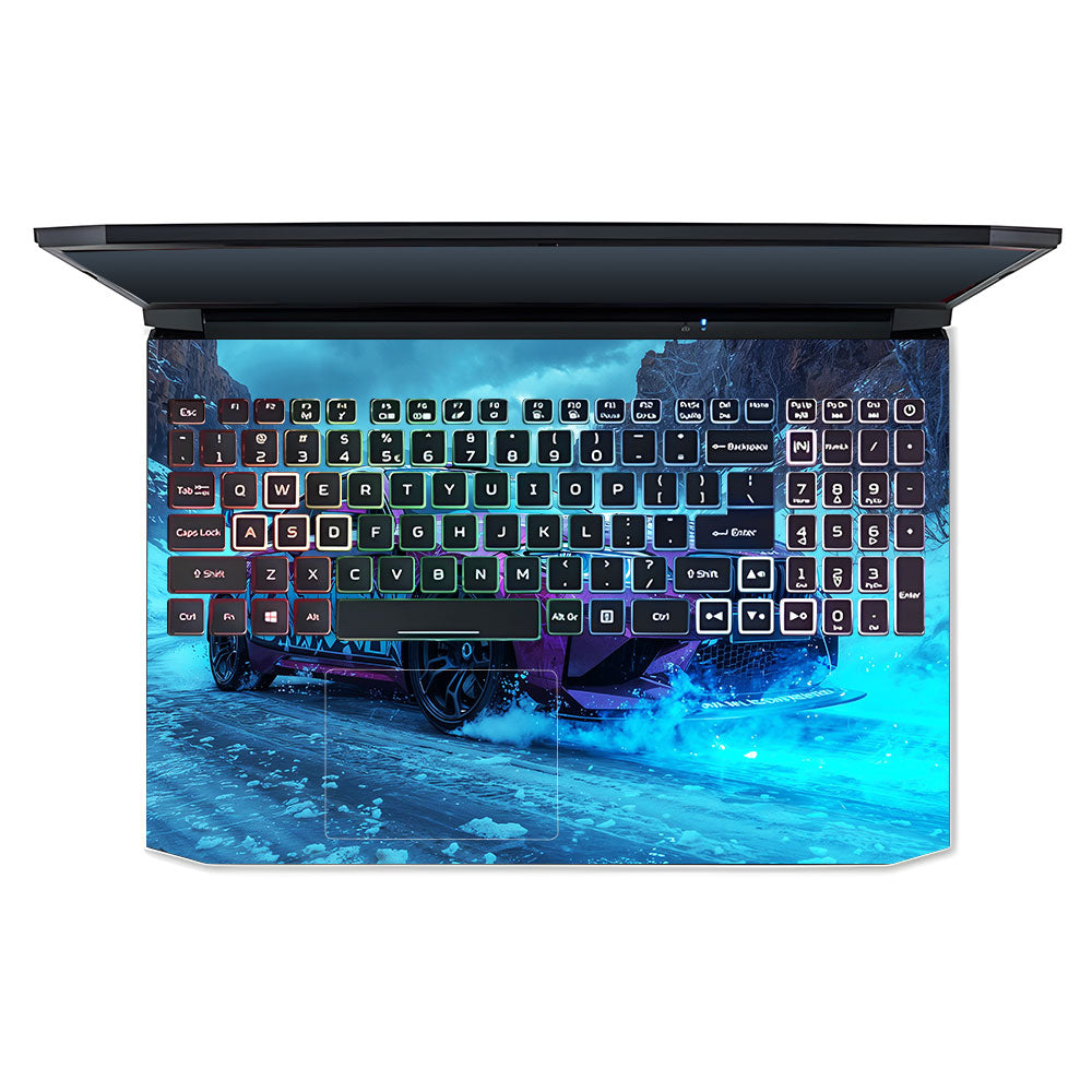BMW Neon Drift Acer Nitro 5 AN515 45, 55, 57 Laptop Skin