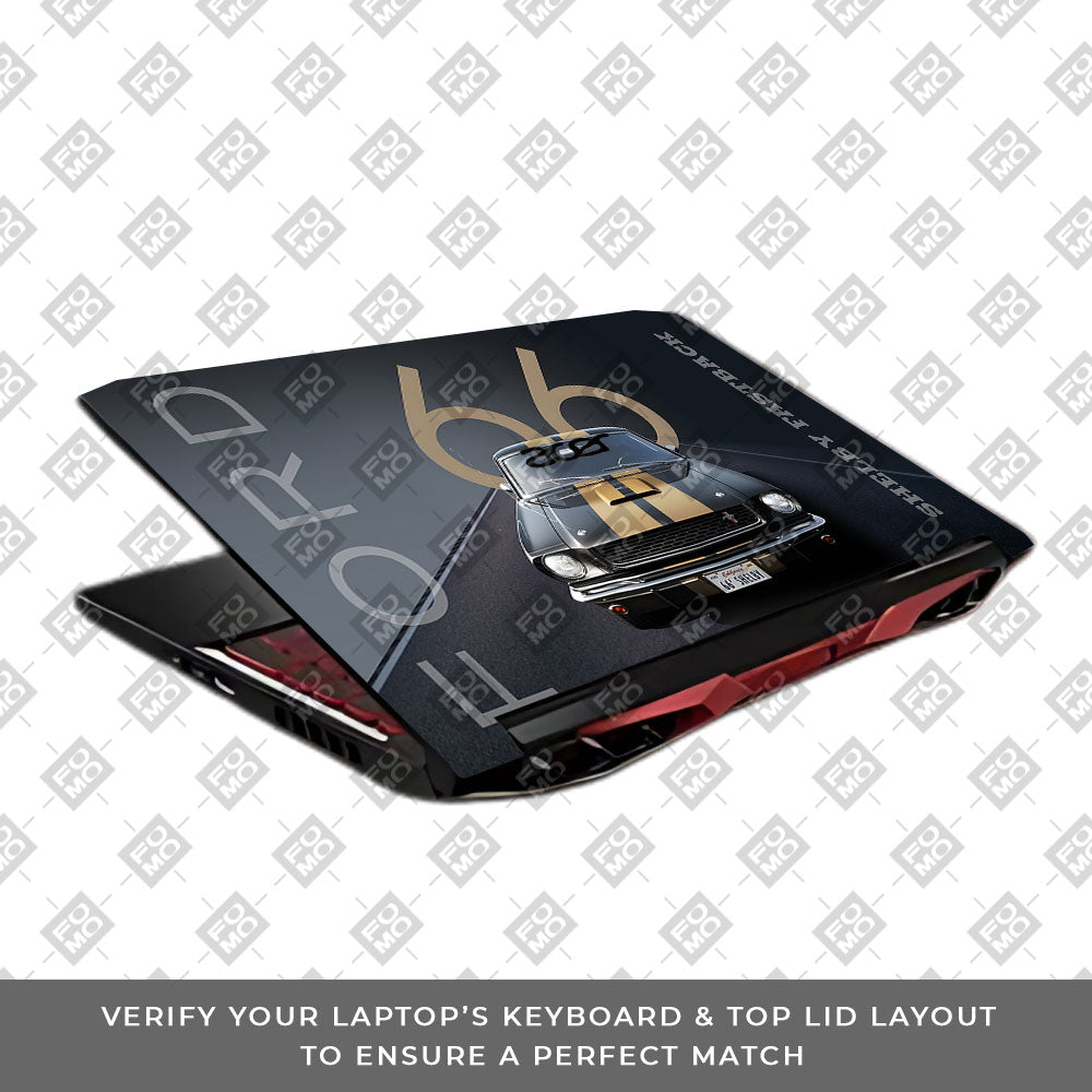 Shelby Mustang GT350H Acer Nitro 5 AN515 45, 55, 57 Laptop Skin