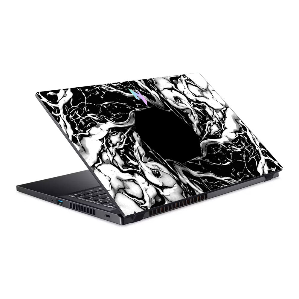 Spiderman Web Black Acer Nitro V ANV15 51 55CA Laptop Skin