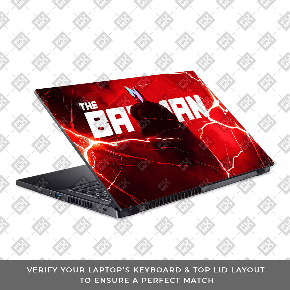 Red Rage Batman Acer Nitro V ANV15 51 55CA 3D Laptop Skin