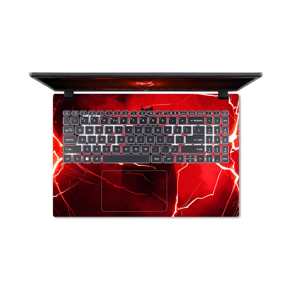 Red Rage Batman Acer Nitro V ANV15 51 55CA 3D Laptop Skin
