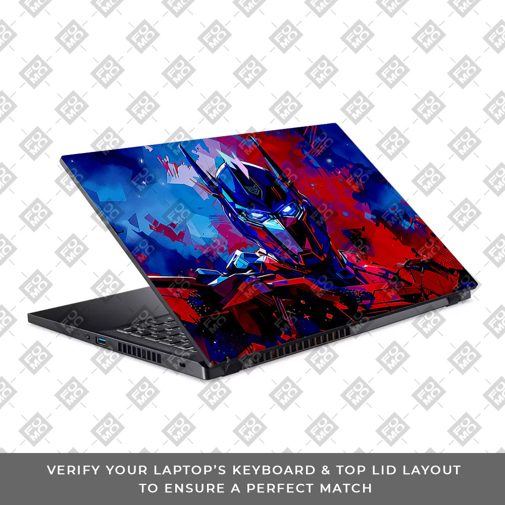 Optimus Prime Transformer Acer Nitro V ANV15 51 55CA Laptop Skin