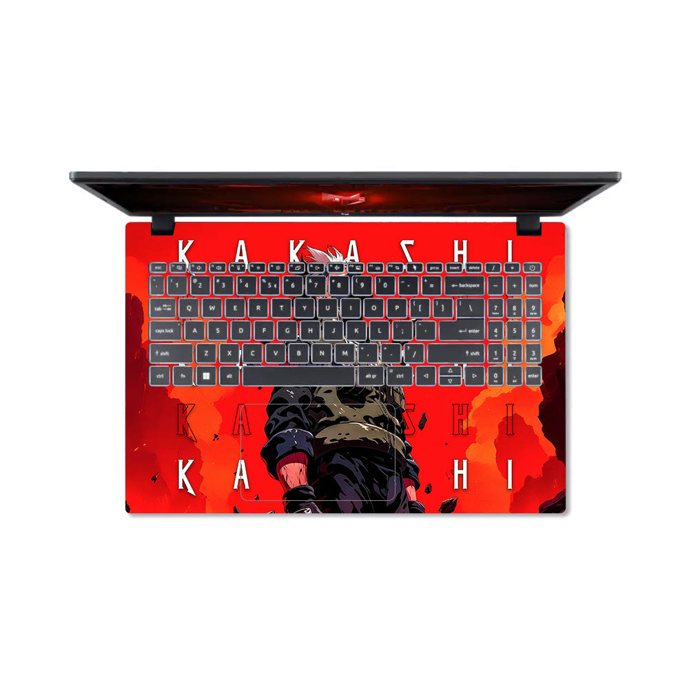 Kakashi Hatake Inferno Acer Nitro V ANV15 51 55CA Laptop Skin